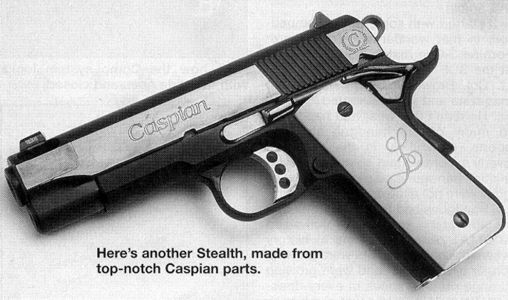 Stealth .45 ACP - Terry Tussey's Comp 1911: Caspian Parts